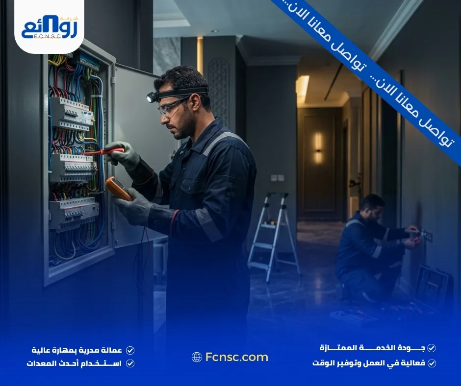 إصلاح الأعطال الكهربائية المنزلية