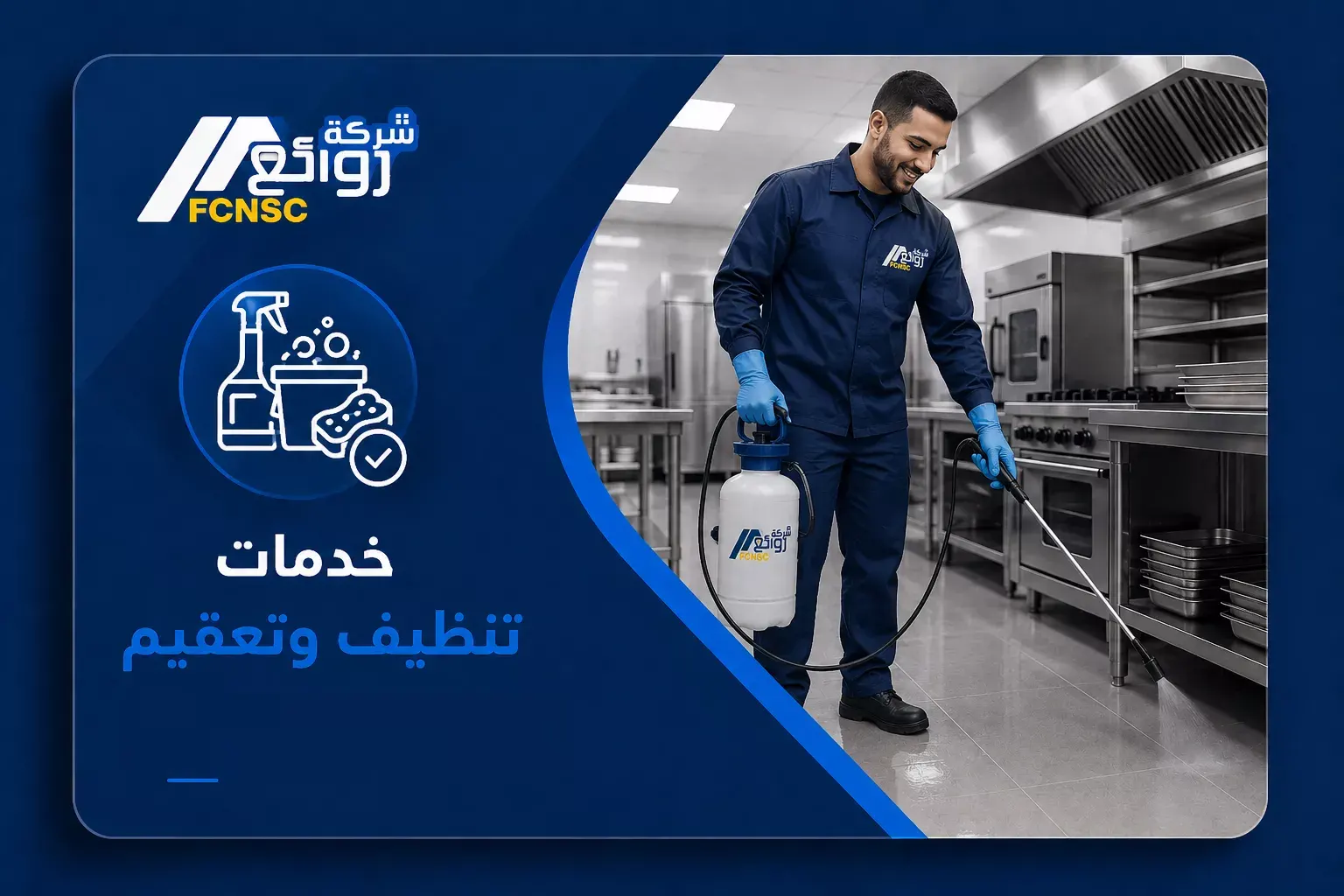 تنظيف وتعقيم