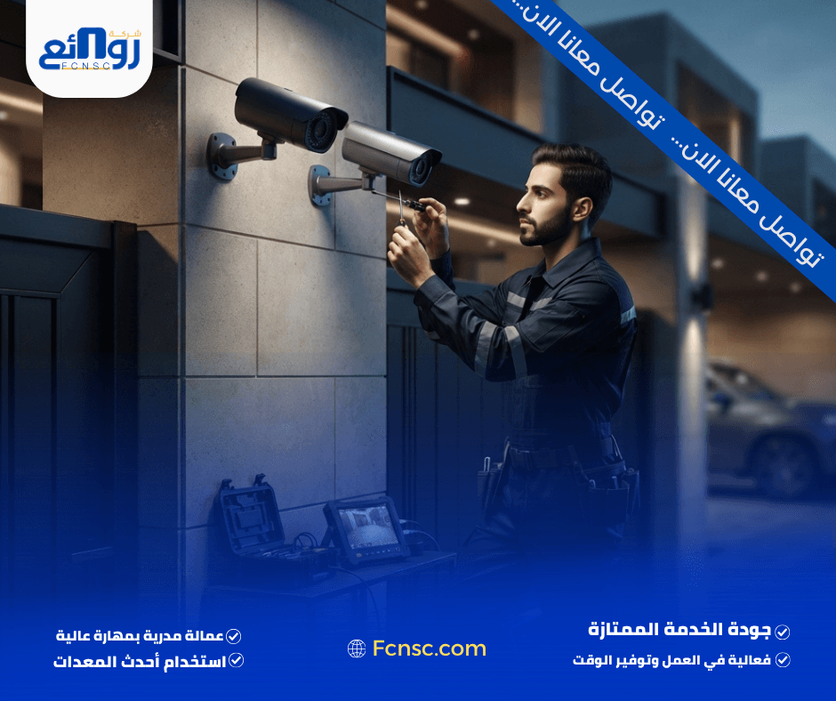 أنواع كاميرات المراقبة التي يمكن تركيبها