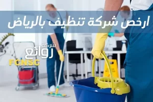 ارخص شركة تنظيف بالرياض