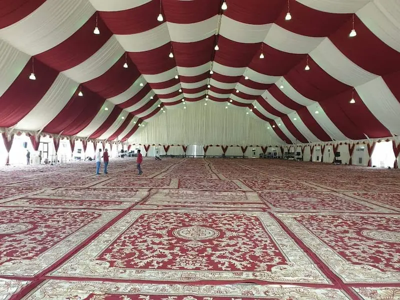 خيام أوروبية للإيجار أو البيع بالرياض