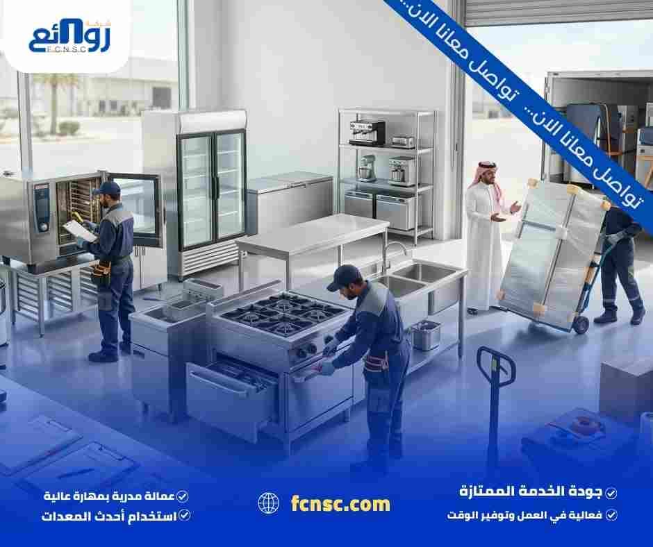 أنواع معدات المطاعم المستعملة في جدة