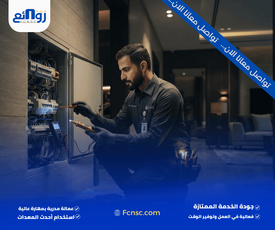 خدمات كهربائي منازل بالرياض