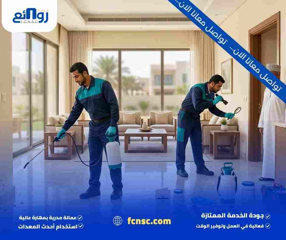شركة مكافحة حشرات بولاية صحار