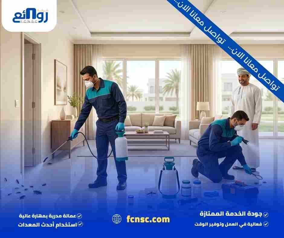 أنواع الحشرات والآفات التي تحتاج إلى مكافحة في صحار