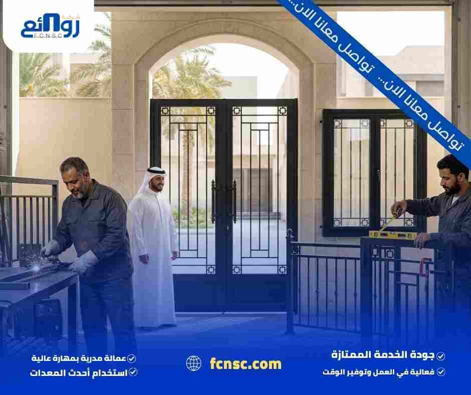 تفصيل أبواب حديد بالدمام