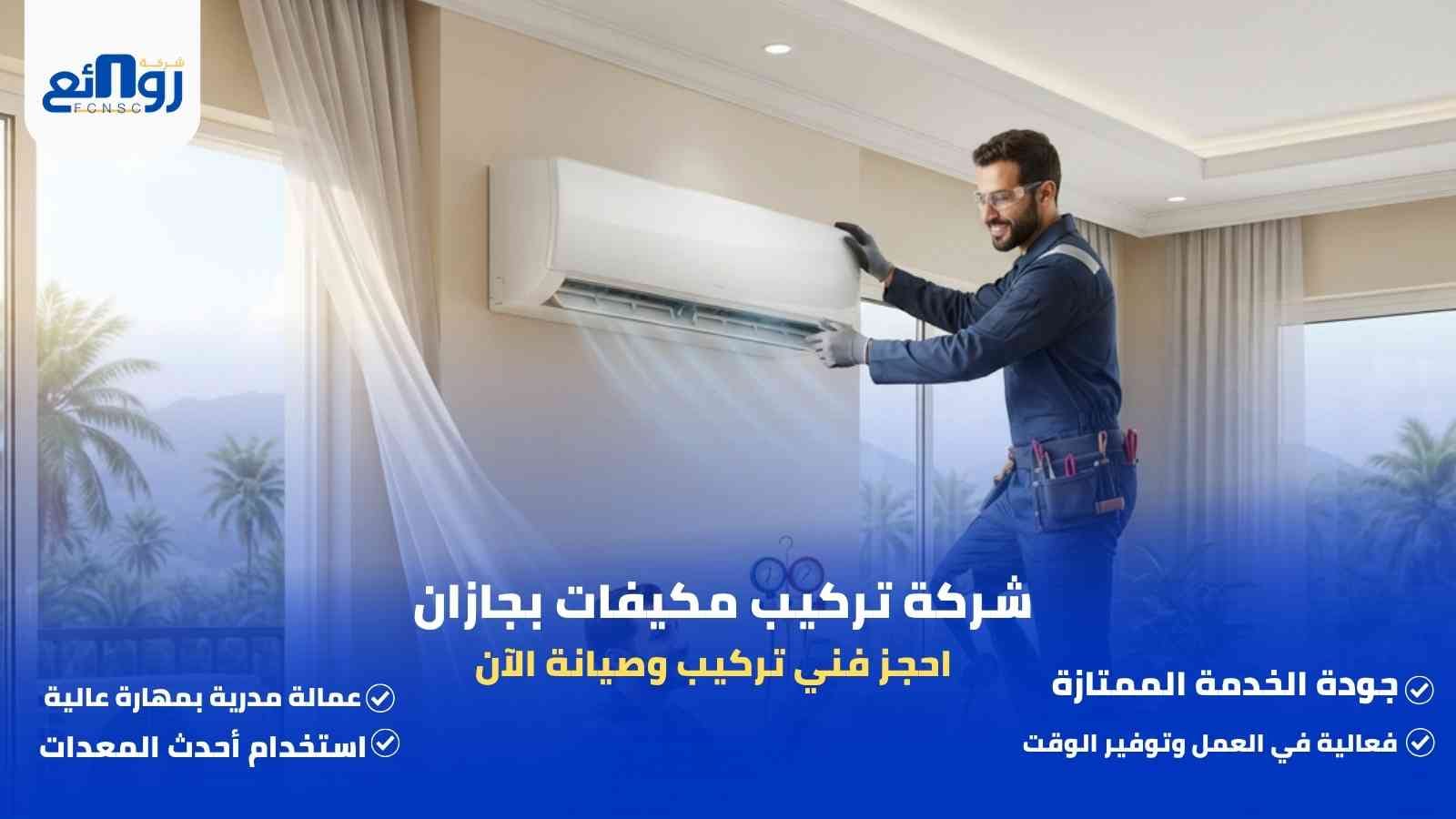 شركة تركيب مكيفات بجازان