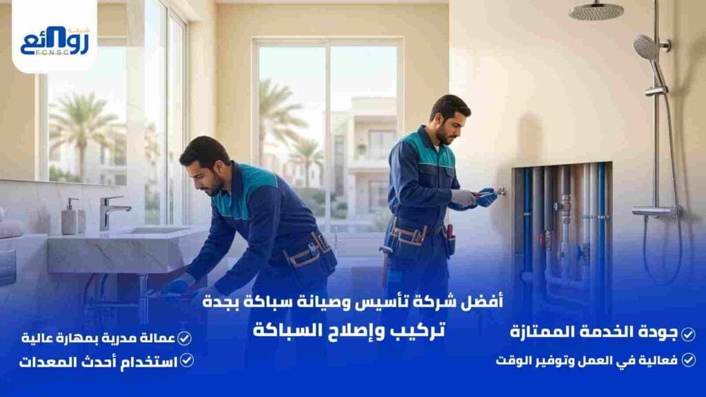 أفضل شركة تأسيس وصيانة سباكة بجدة | تركيب وإصلاح السباكة