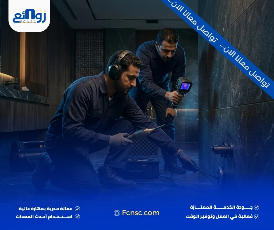 شركة كشف تسربات المياه ينبع