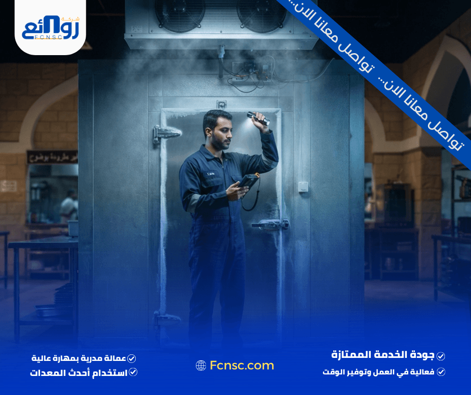 صيانة غرف تبريد وتجميد بمكة | اطلب الصيانة الآن 1 صيانة غرف تبريد وتجميد بمكة
