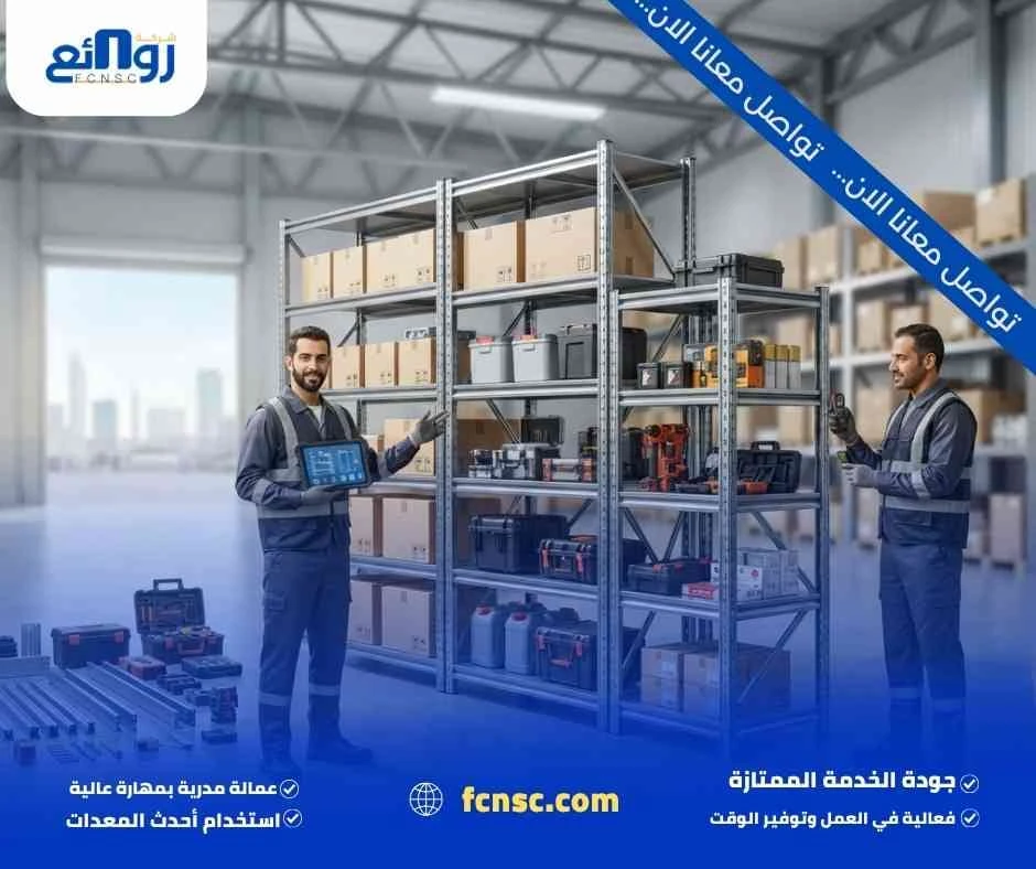 شركة شراء ارفف تخزين حديد بالرياض