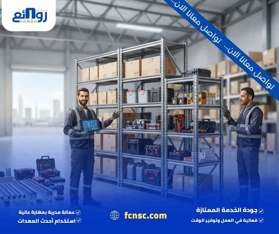 شركة شراء ارفف تخزين حديد بالرياض