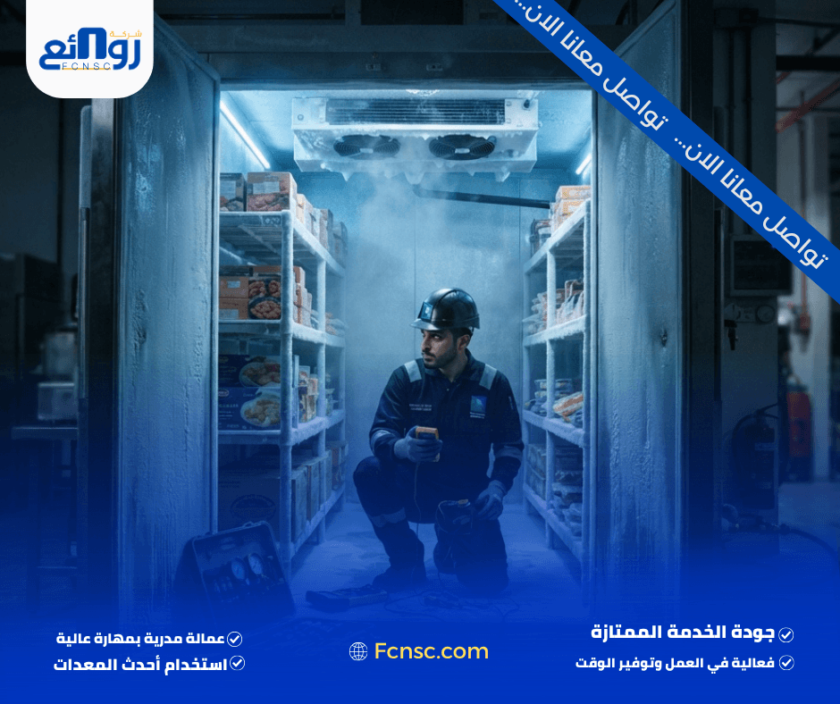 أشهر أعطال غرف التبريد والتجميد