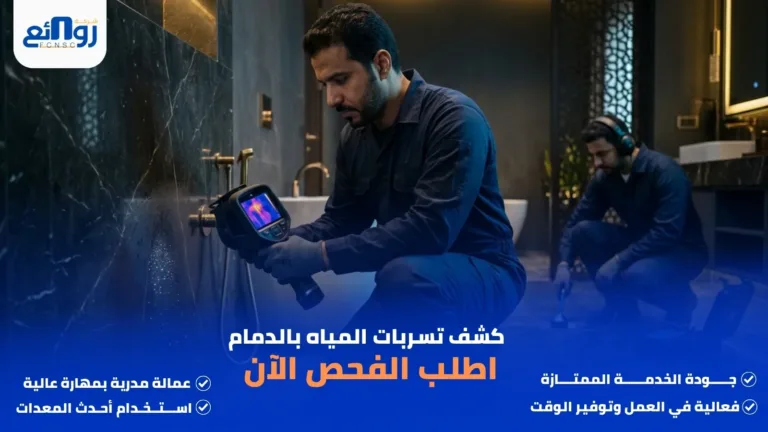 كشف تسربات المياه بالدمام | اطلب الفحص الآن