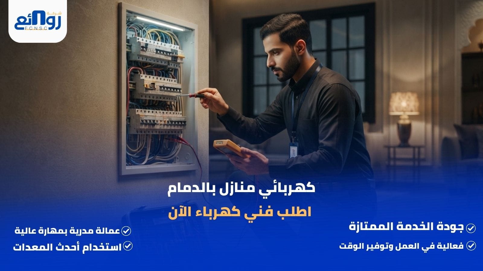 كهربائي منازل بالدمام
