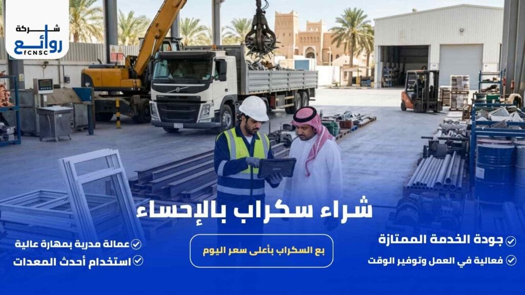شراء سكراب بالإحساء | بع السكراب بأعلى سعر اليوم