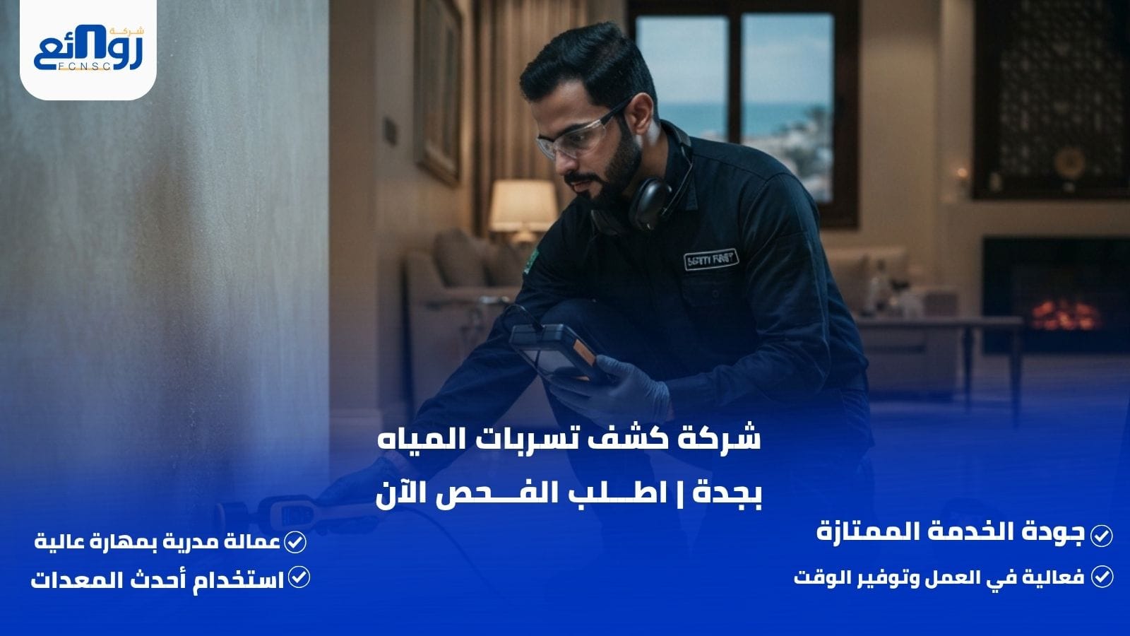 شركة كشف تسربات المياه بجدة
