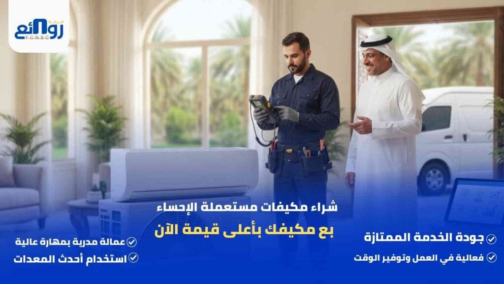 شراء مكيفات مستعملة الإحساء | بع مكيفك بأعلى قيمة الآن